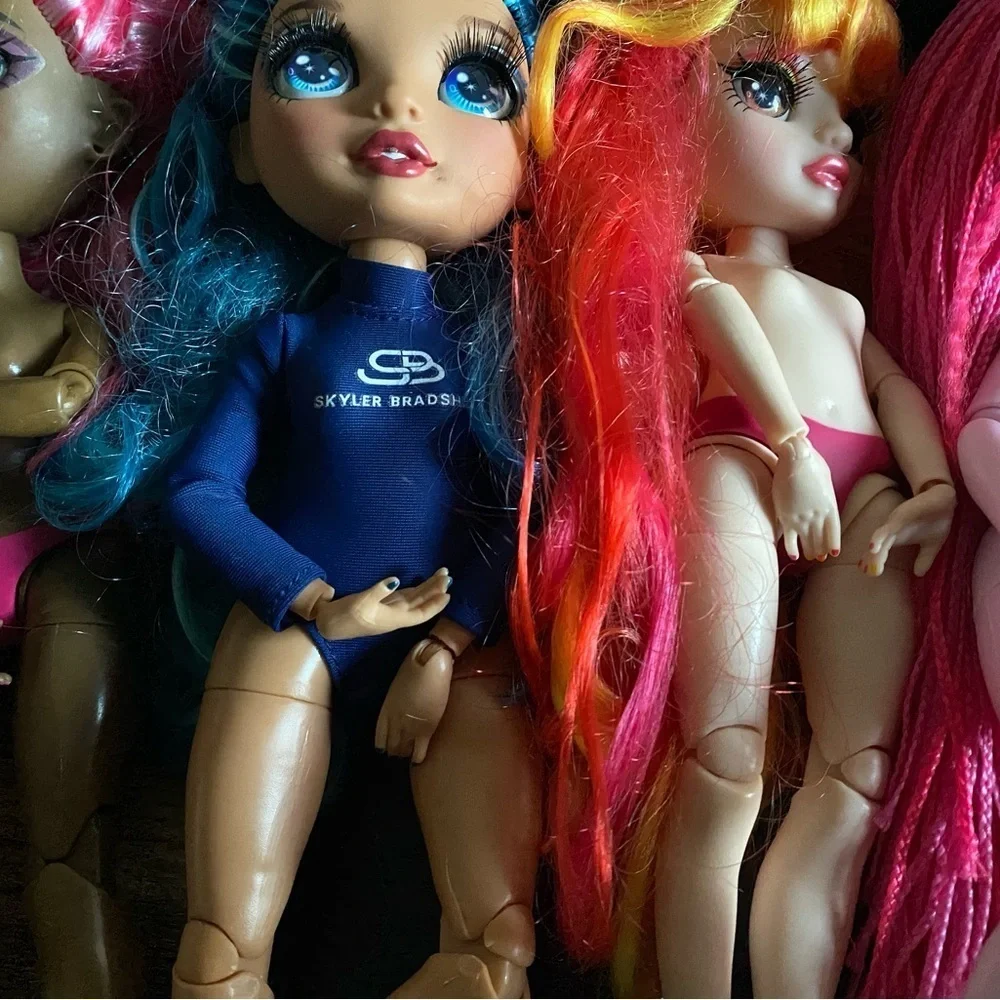 5 Rainbow High Colorful Fashion Dolls Pinkie James Amaya Holly Daria Violet